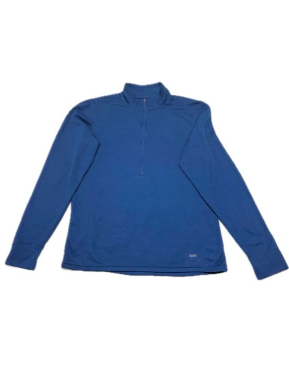 REI Women’s Large Blue Quarter Zip Stretch Layering Top